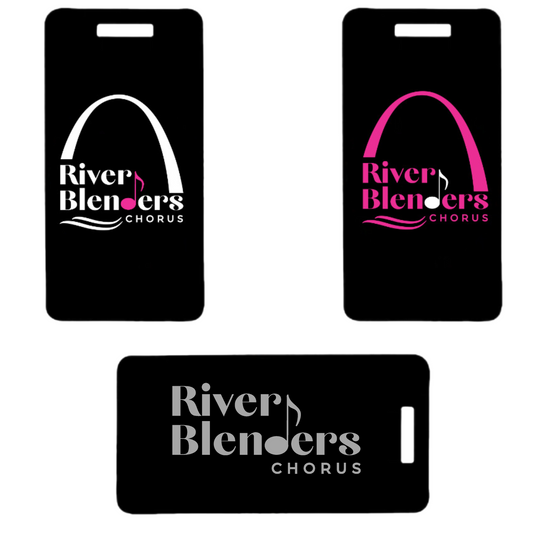 River Blenders - Engraved Anodized Aluminum Luggage Tag