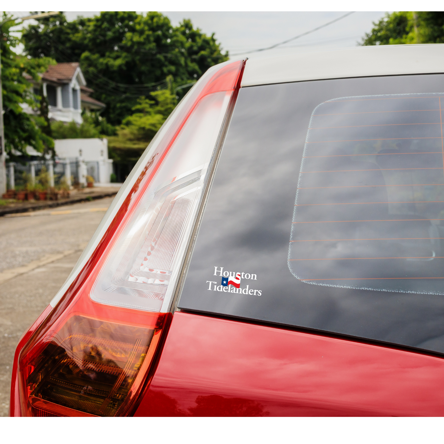 Houston Tidelanders: Permanent, Waterproof Decal Sticker