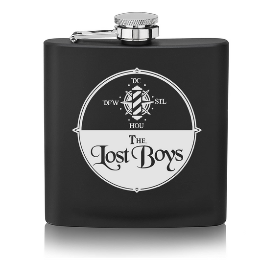 The Lost Boys - Engraved Powder Coated Stainless Steel Flask