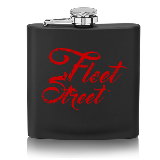 Fleet Street - Powder Coated Stainless Steel Flask