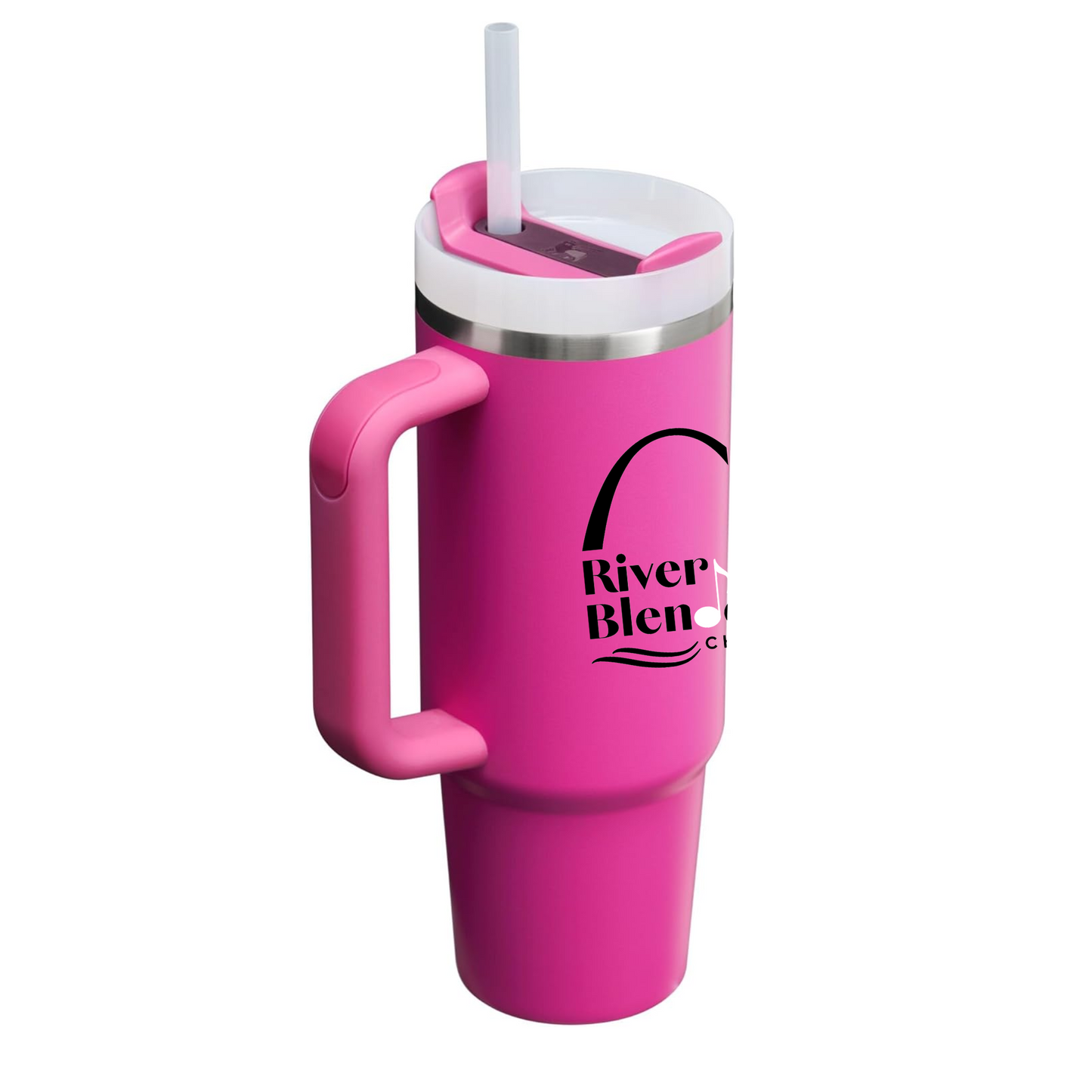 River Blenders - 30oz Stanley Quencher H2.0 FlowState Stainless Steel Vacuum Insulated Tumbler with Lid and Straw