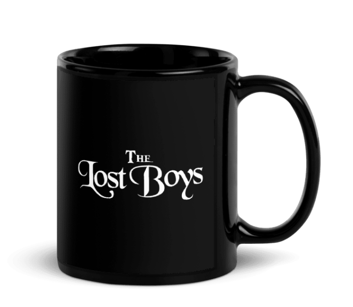 The Lost Boys - Printed Black Glossy Mug