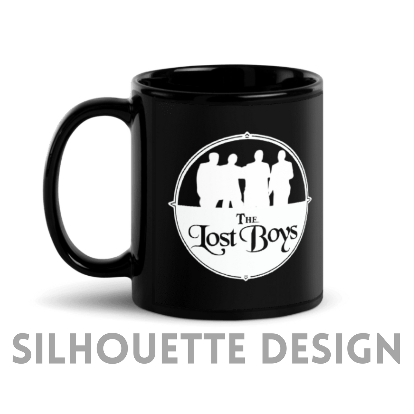 The Lost Boys - Printed Black Glossy Mug