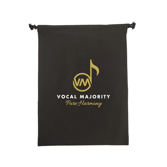 Vocal Majority - Double Cinch Canvas Shoe and Accessory Bag