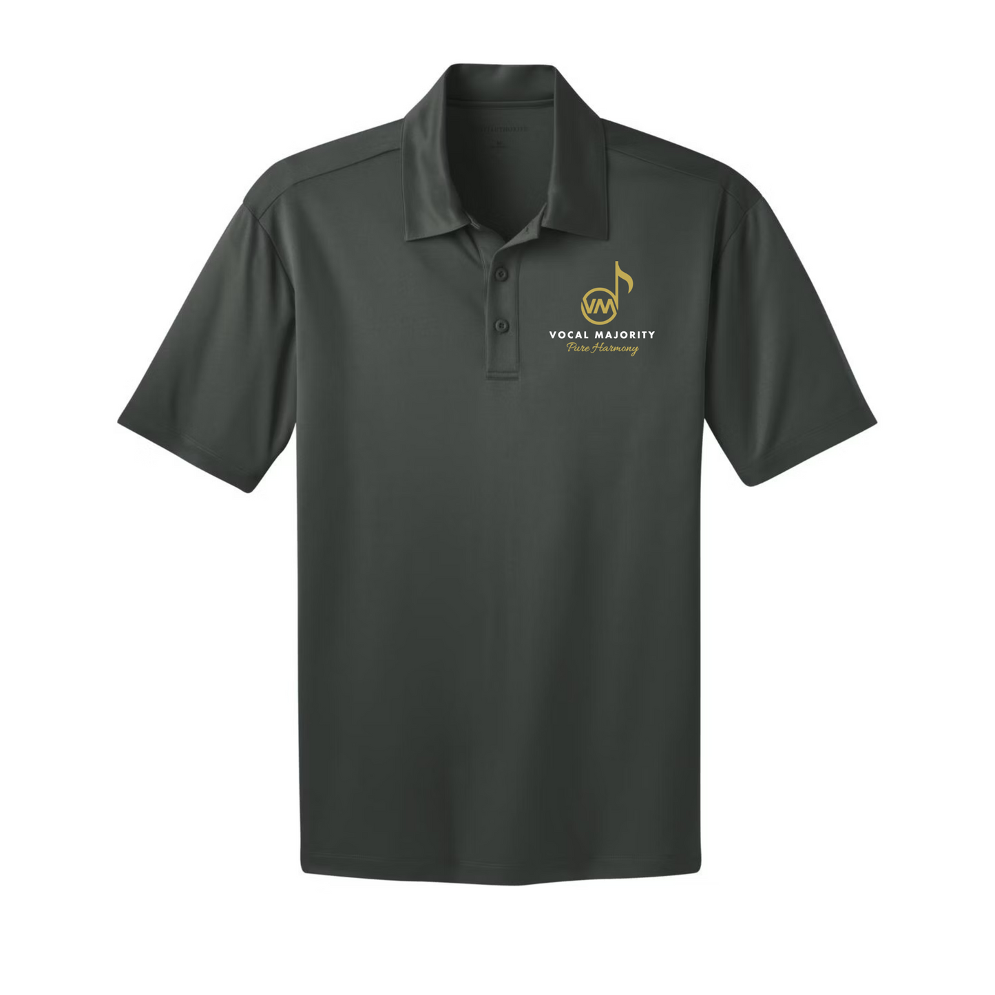 Vocal Majority - Men's Embroidered Silk Touch Performance Polo TALL Sizes