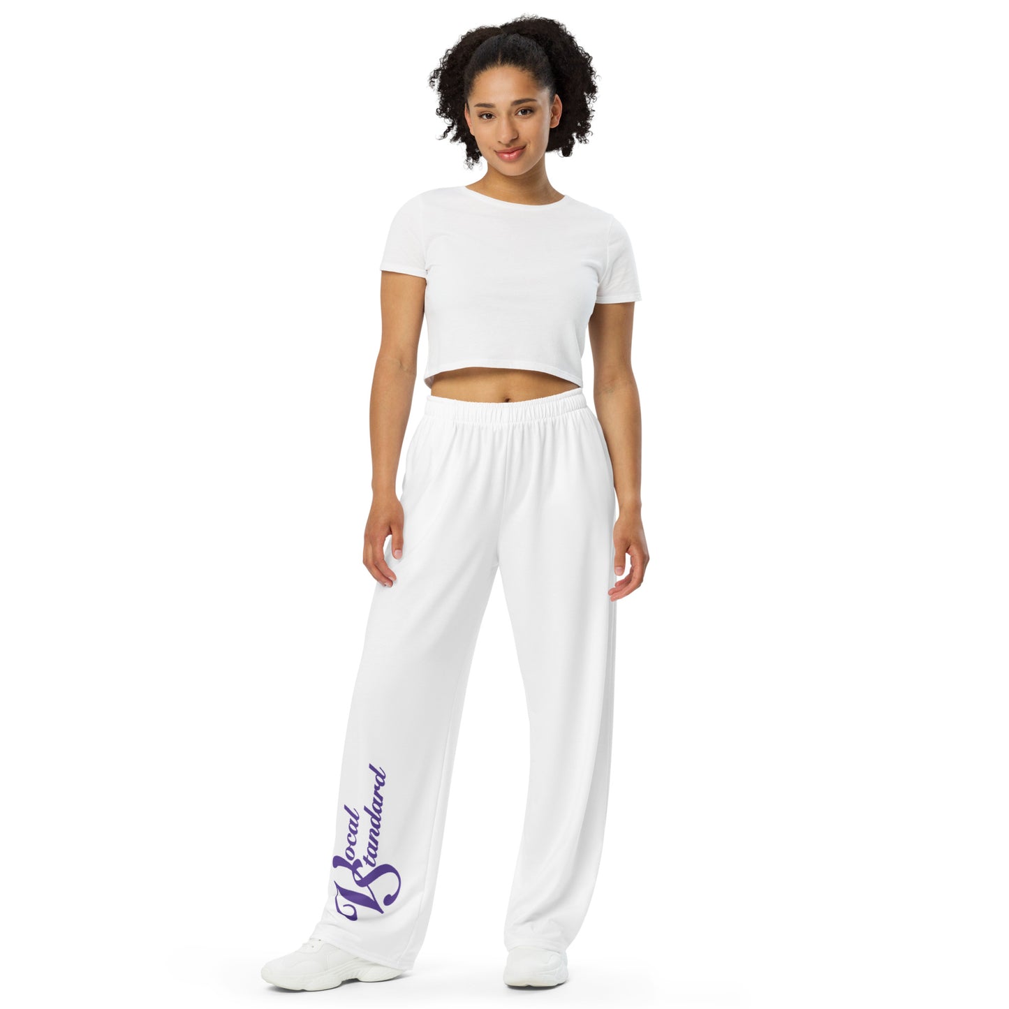 Vocal Standard - printed unisex wide-leg pants