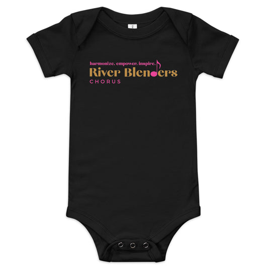 River Blenders - printed Baby short sleeve one piece