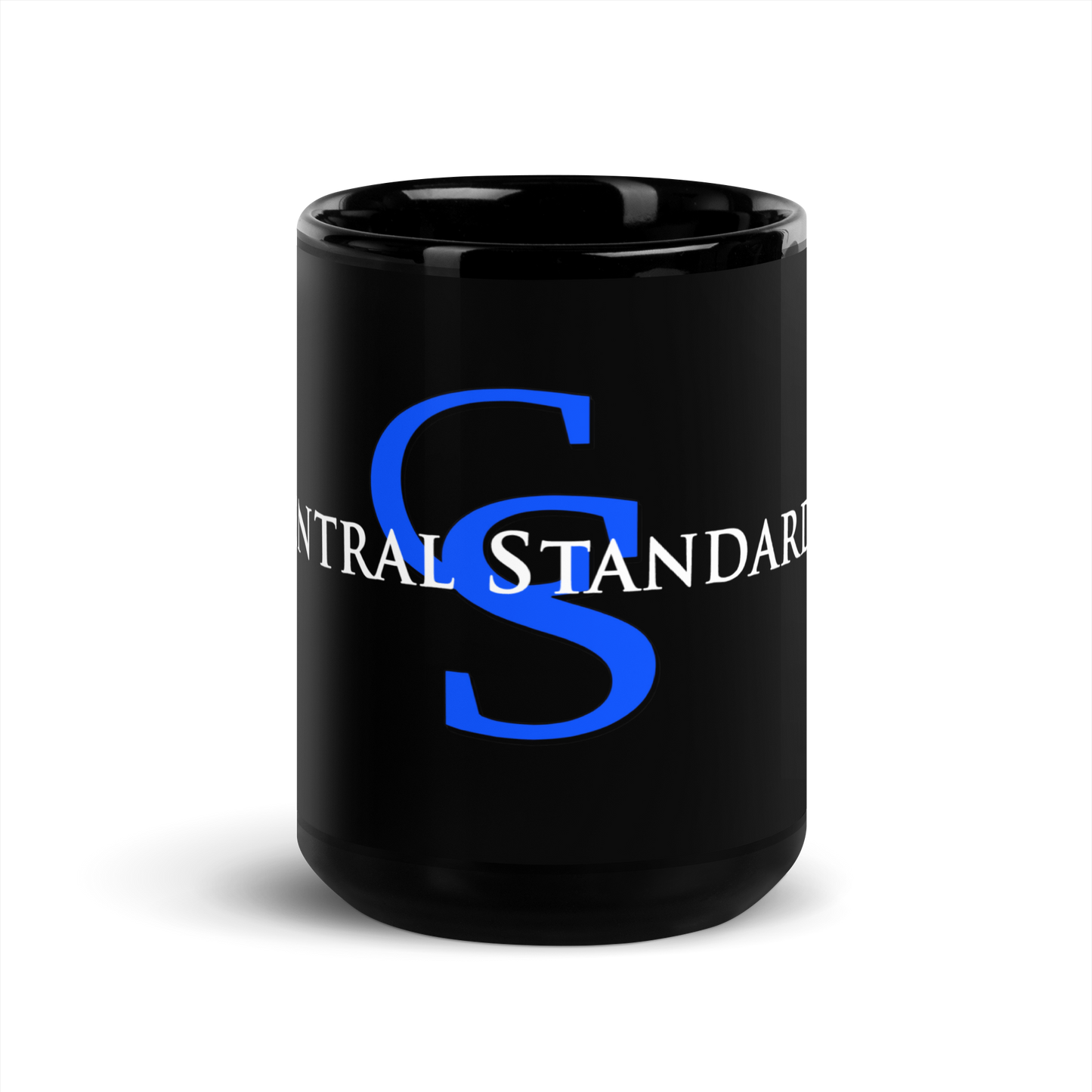 Central Standard - Printed Black Glossy Mug