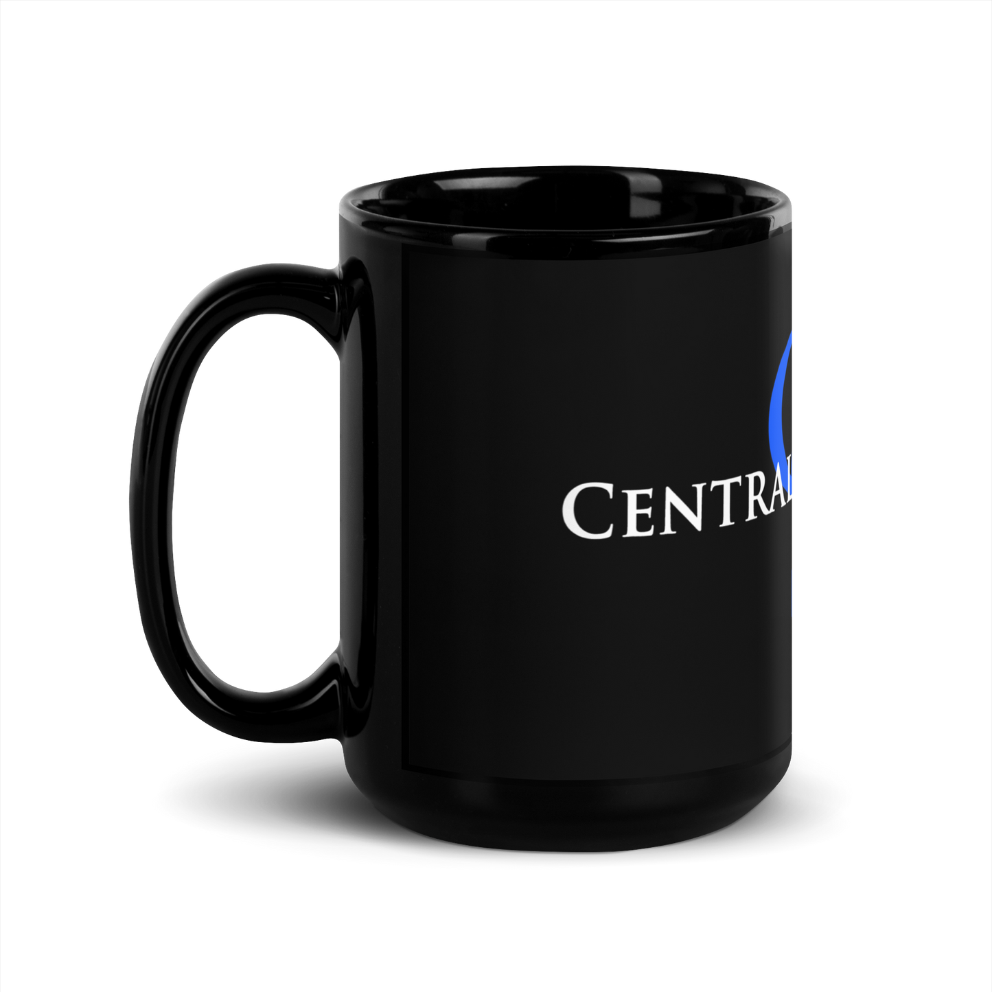 Central Standard - Printed Black Glossy Mug