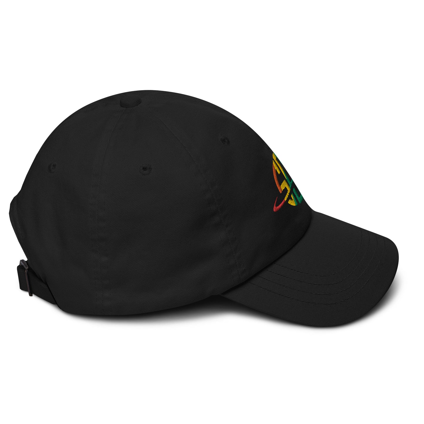 Space City Sound - Rainbow Pride logo - Embroidered Dad hat