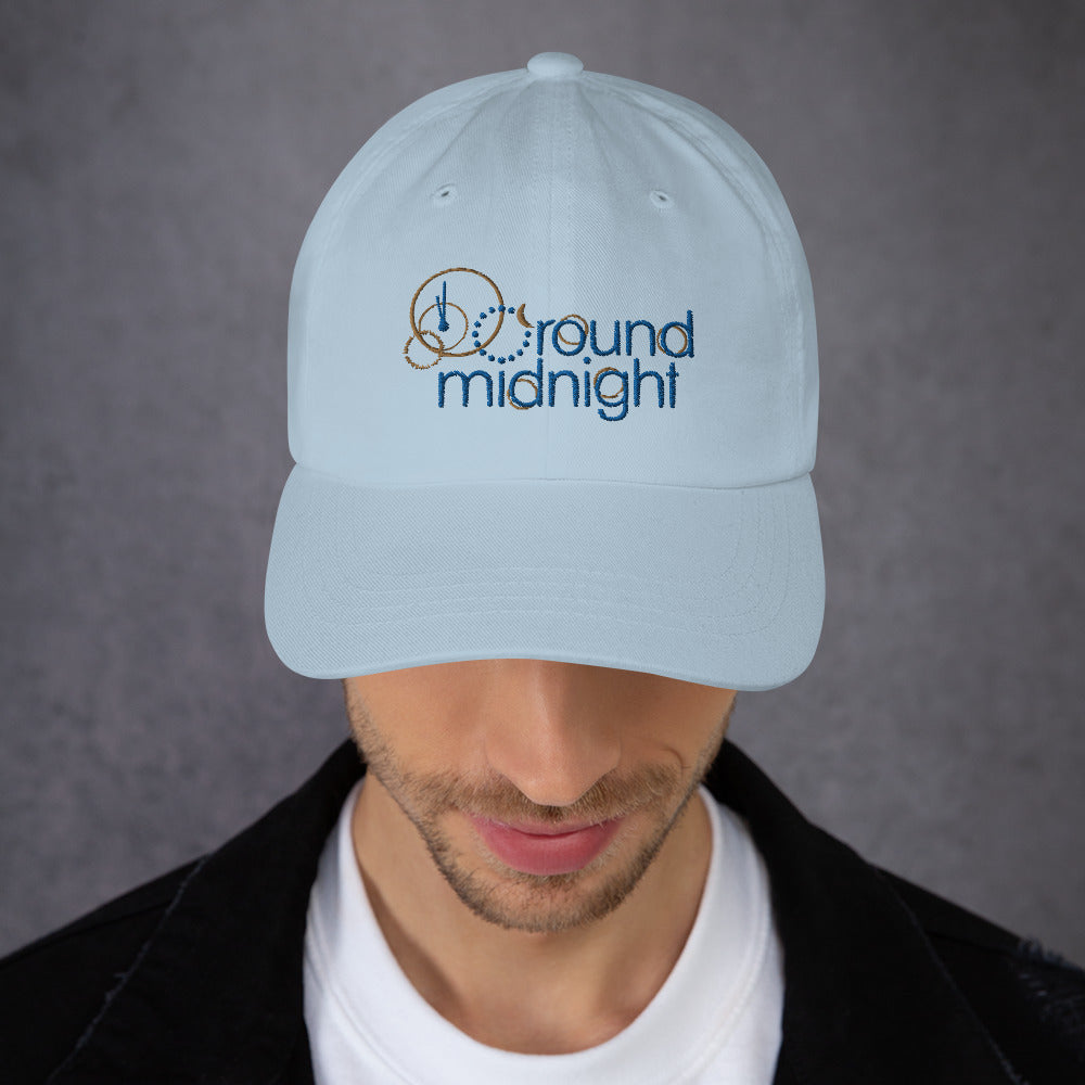 Round Midnight - Embroidered Dad hat