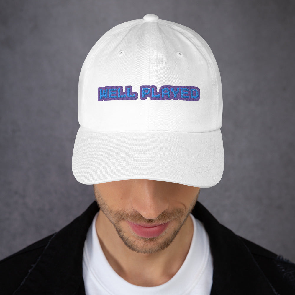 Well Played - Embroidered Dad hat