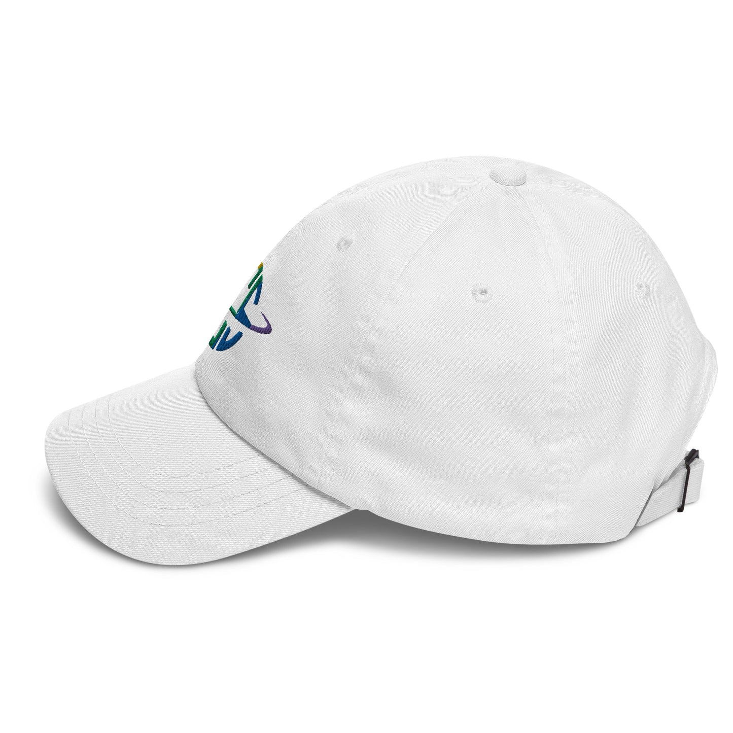 Space City Sound - Rainbow Pride logo - Embroidered Dad hat