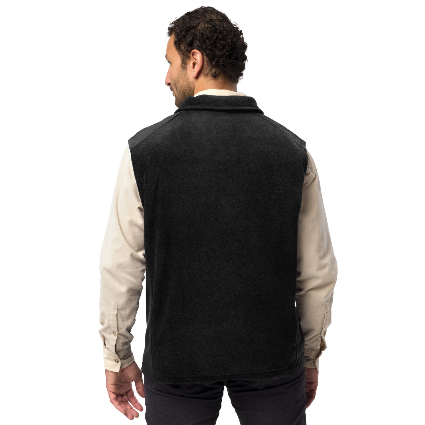 Vocal Majority Embroidered Men’s Columbia fleece vest