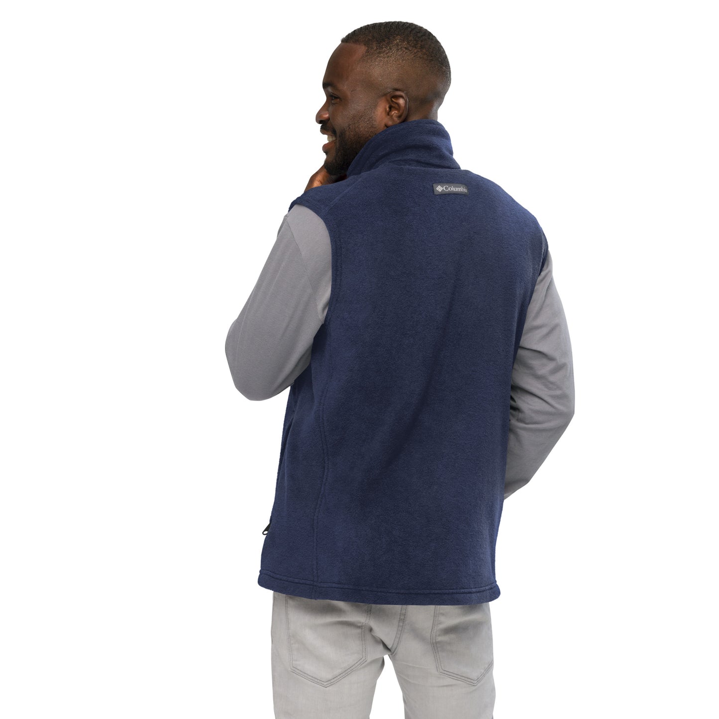 River Blenders - Embroidered Men’s Columbia fleece vest