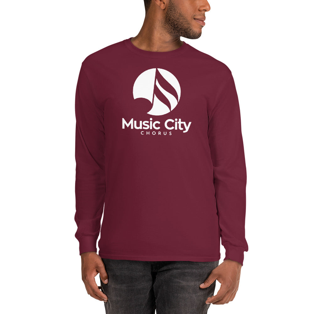 Music City Chorus - Printed Gildan Men’s Long Sleeve Shirt