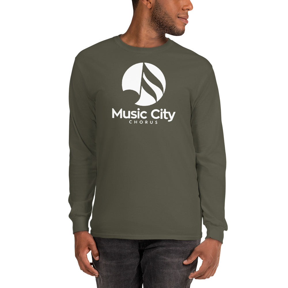 Music City Chorus - Printed Gildan Men’s Long Sleeve Shirt