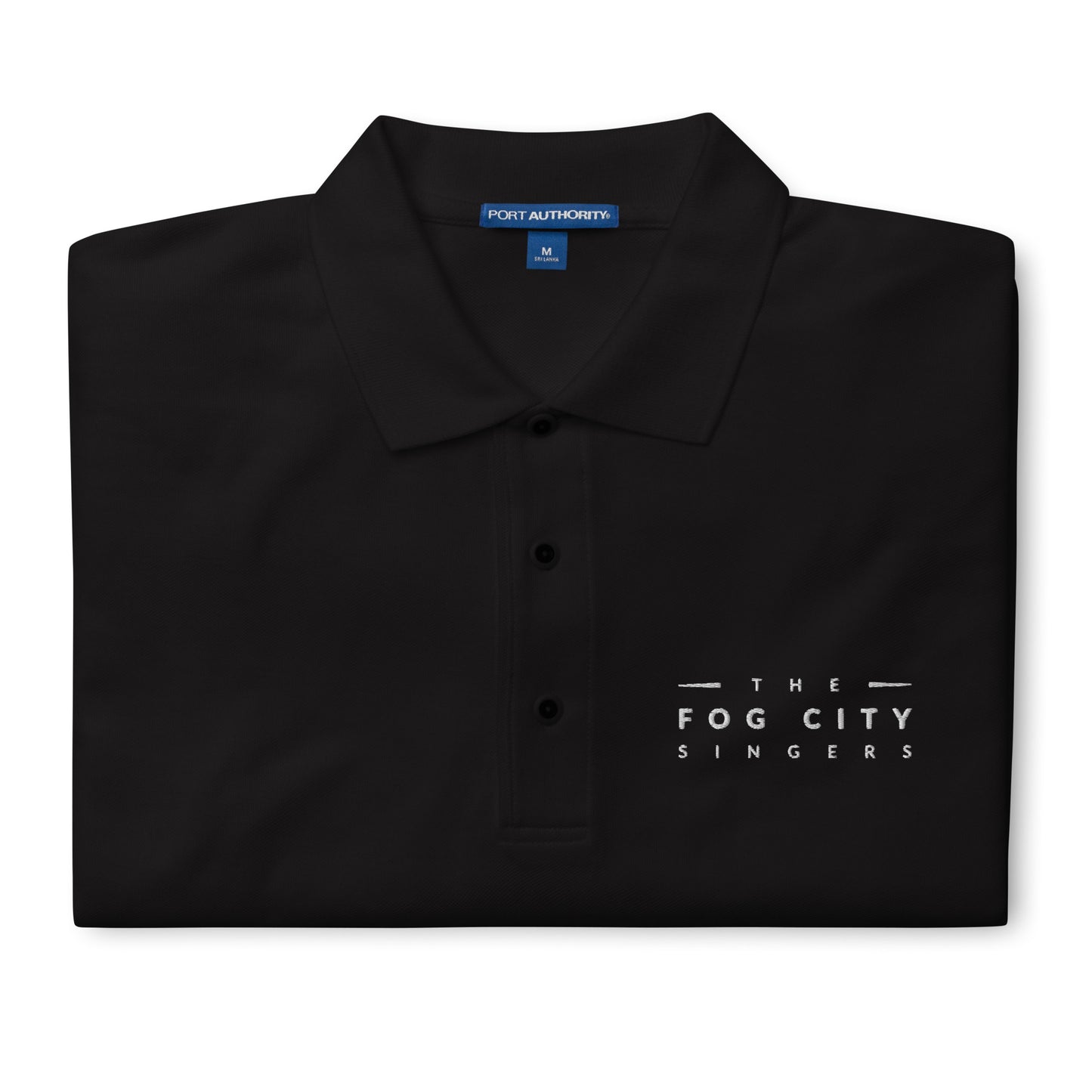 The Fog City Singers - Embroidered Men's Premium Polo