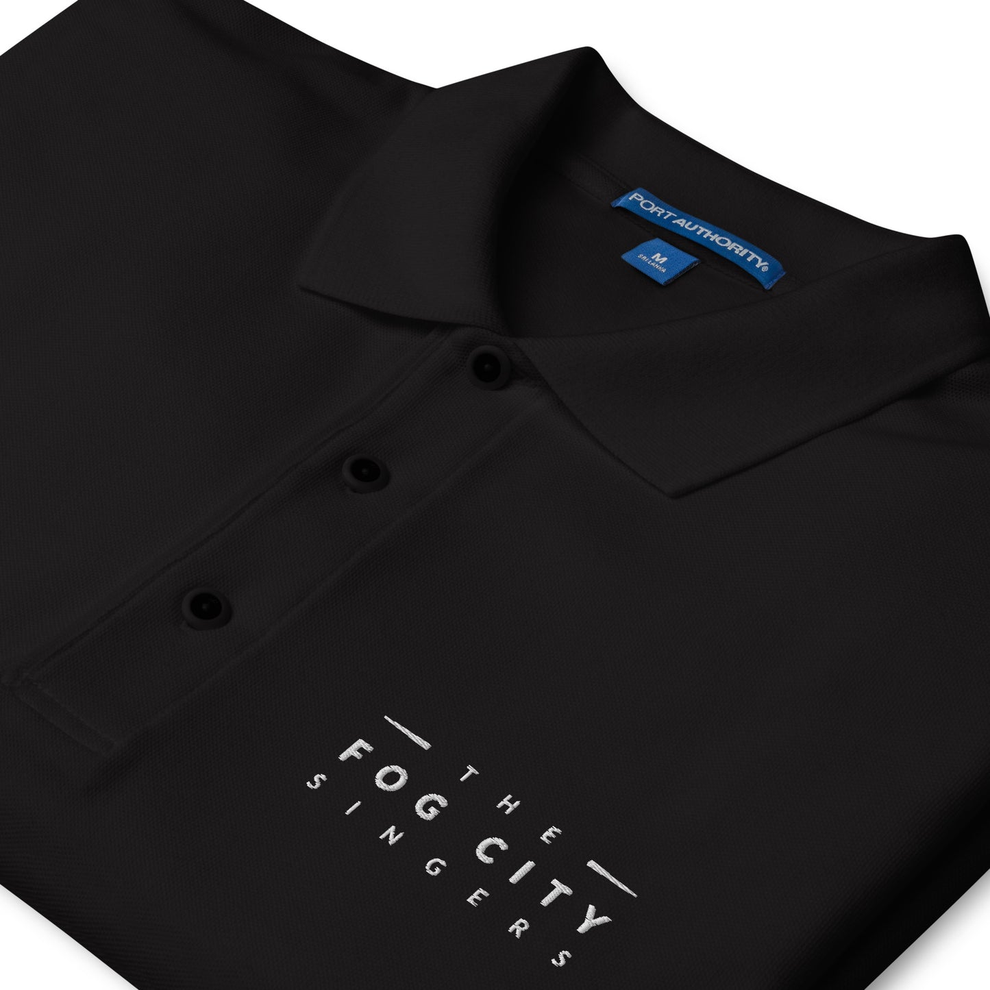 The Fog City Singers - Embroidered Men's Premium Polo