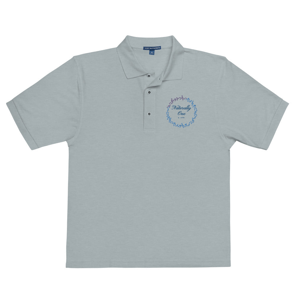 Naturally One - Embroidered Premium Polo