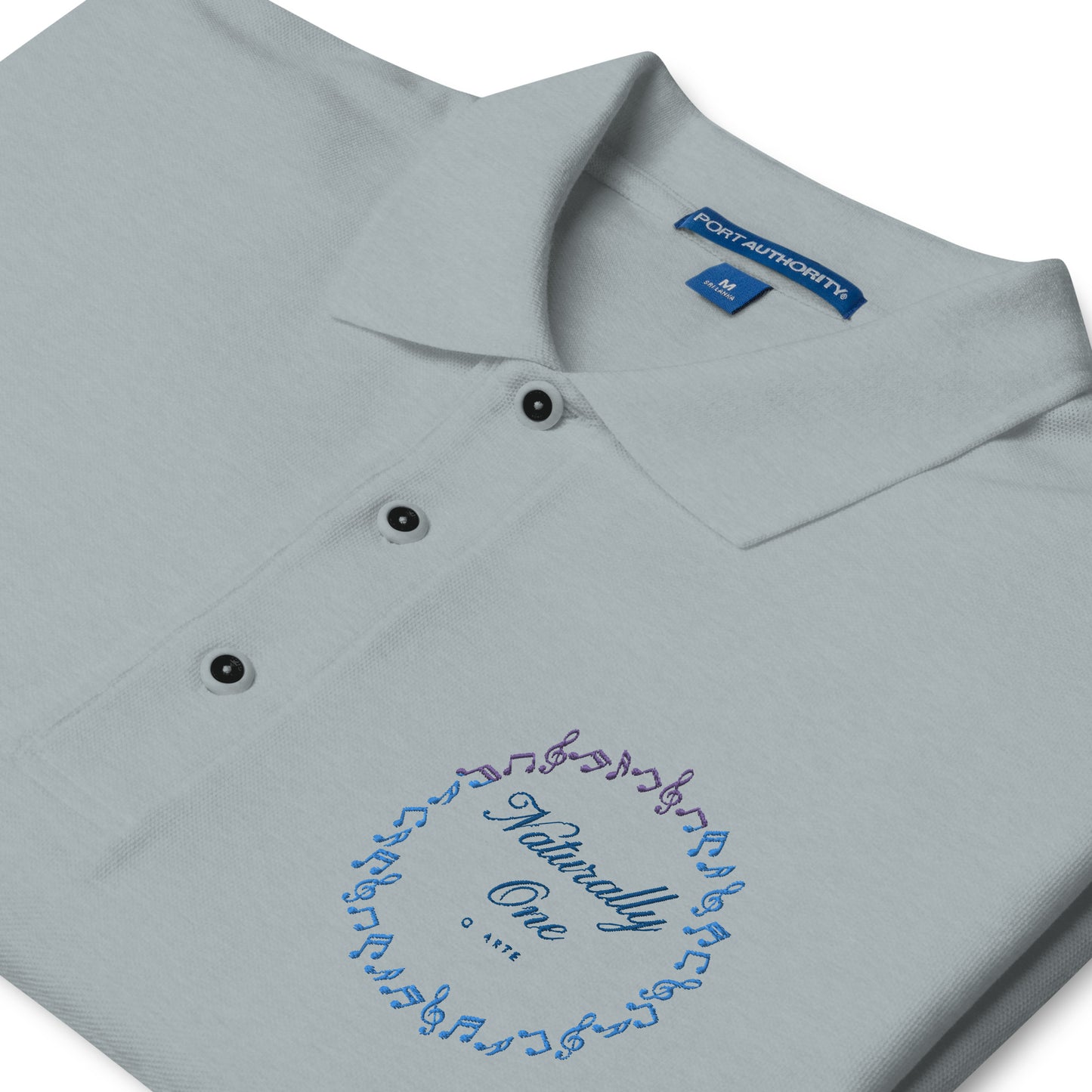 Naturally One - Embroidered Premium Polo