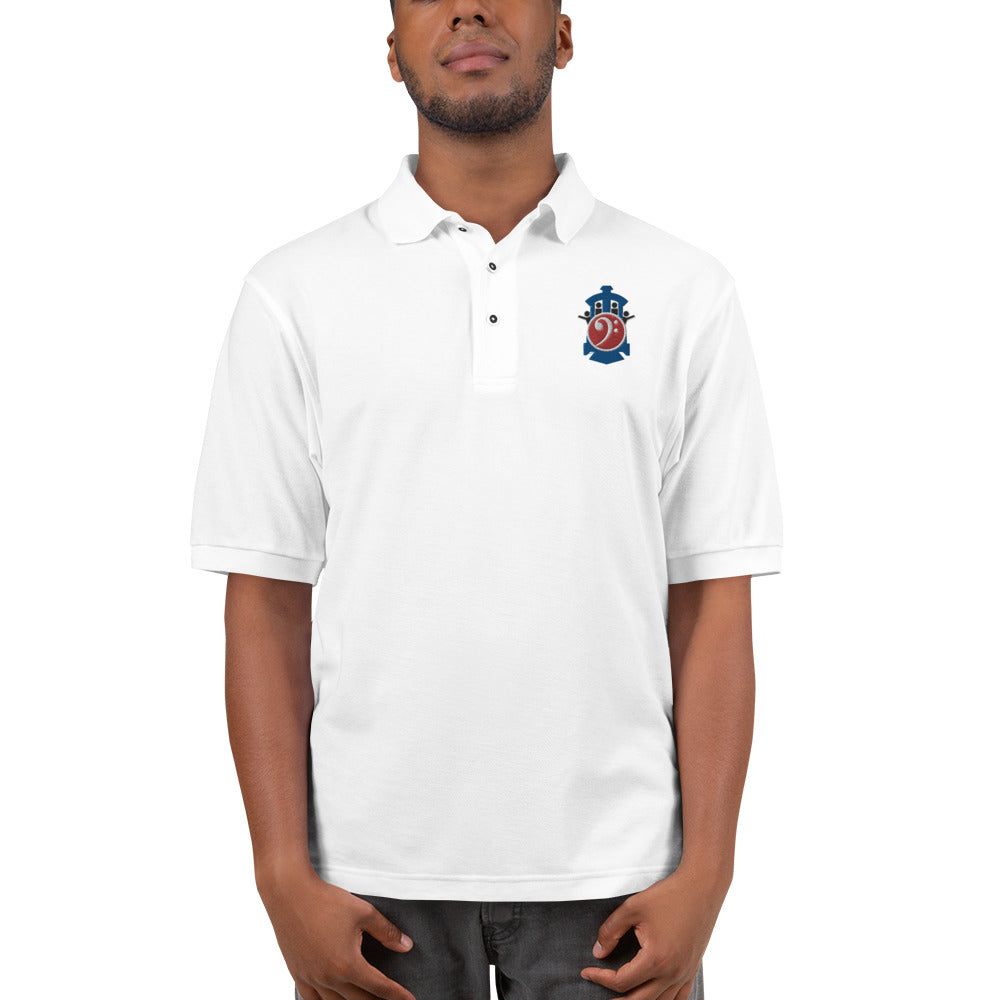 Choo Choo Chorus - Embroidered Men's Premium Polo