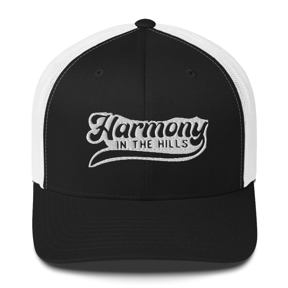 Harmony in the Hills - Embroidered Trucker Cap