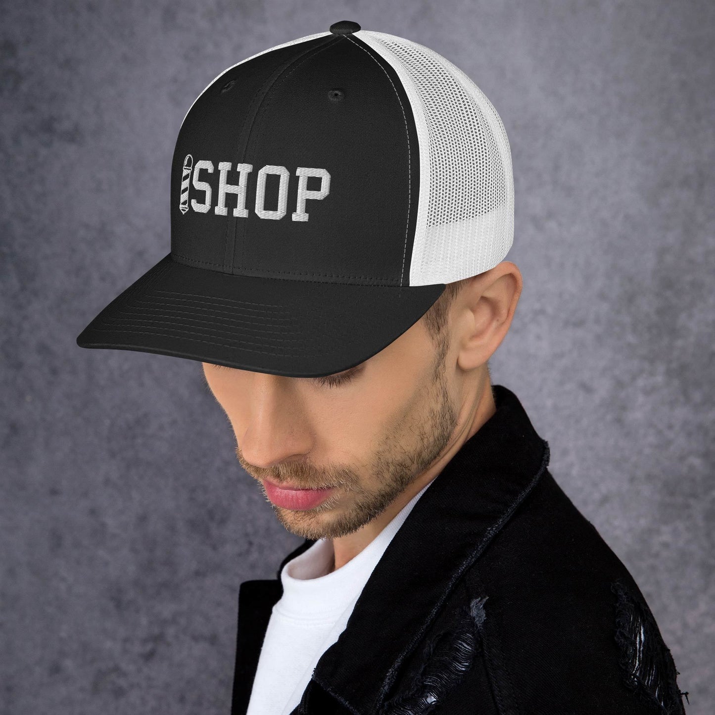 Barbershop - Embroidered Trucker Cap