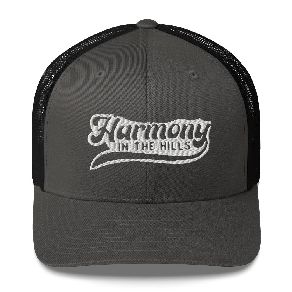 Harmony in the Hills - Embroidered Trucker Cap