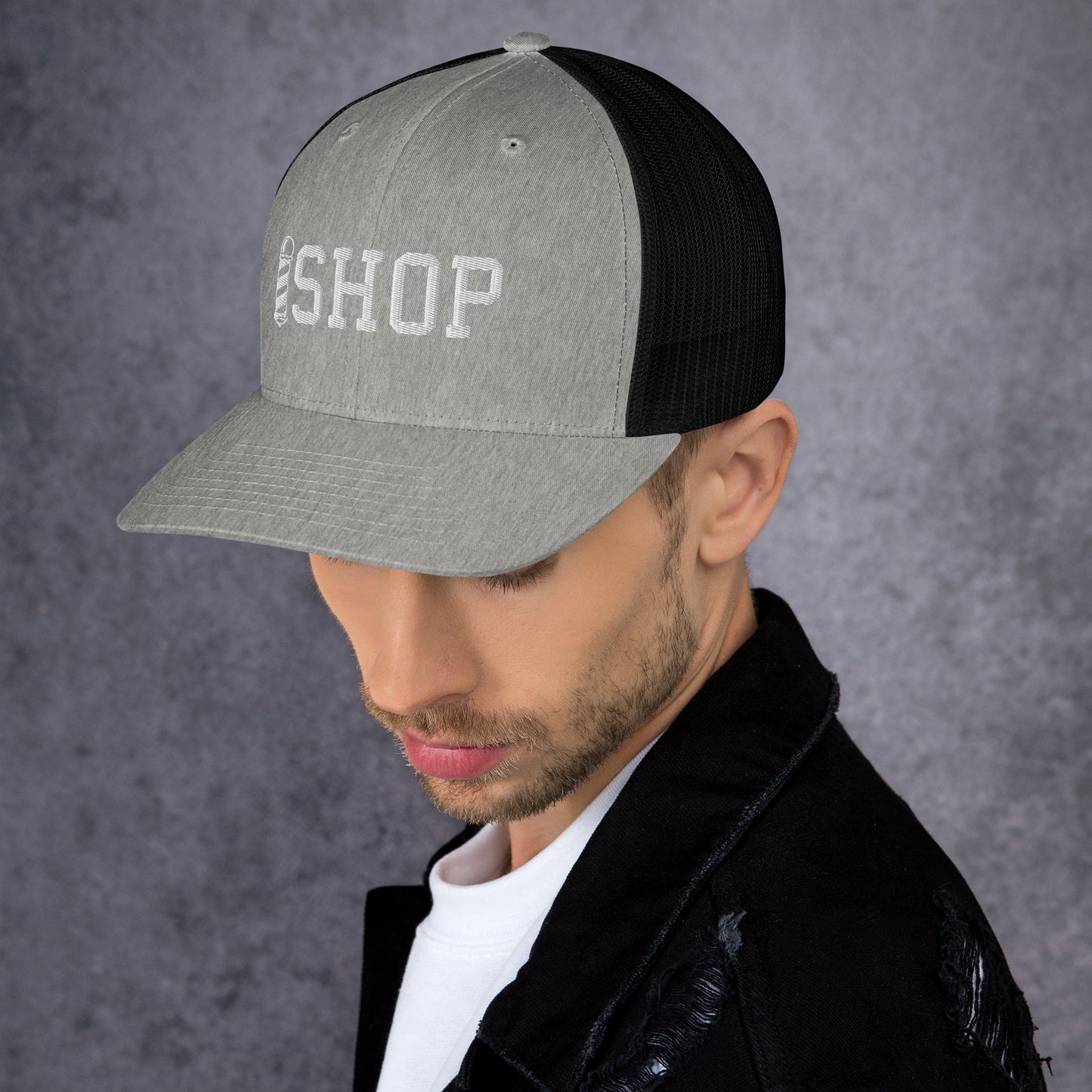 Barbershop - Embroidered Trucker Cap