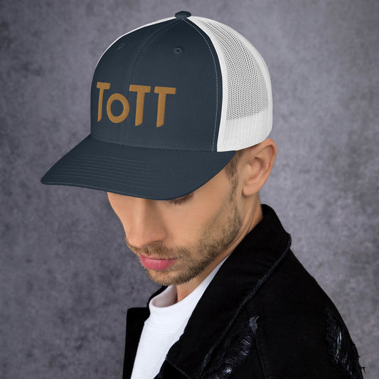 Talk of the Town - Embroidered Trucker Cap