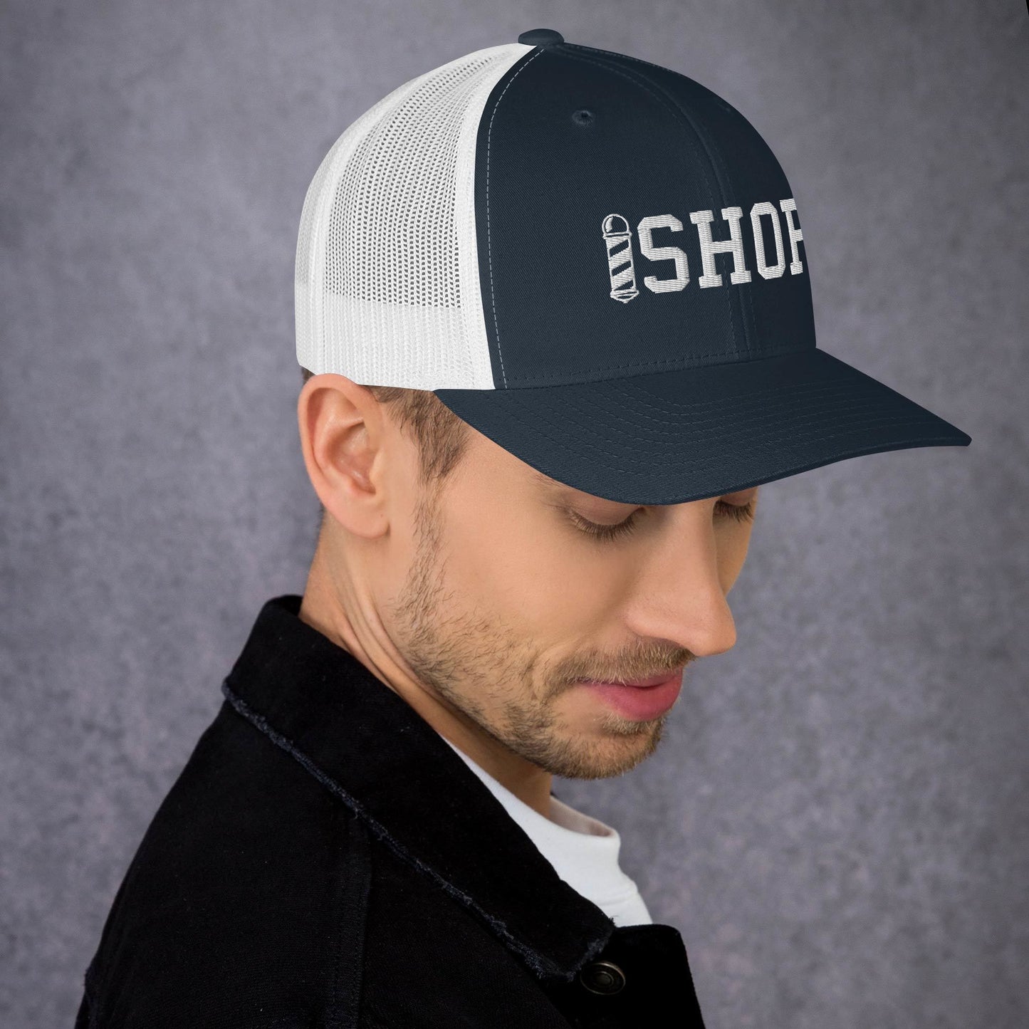 Barbershop - Embroidered Trucker Cap