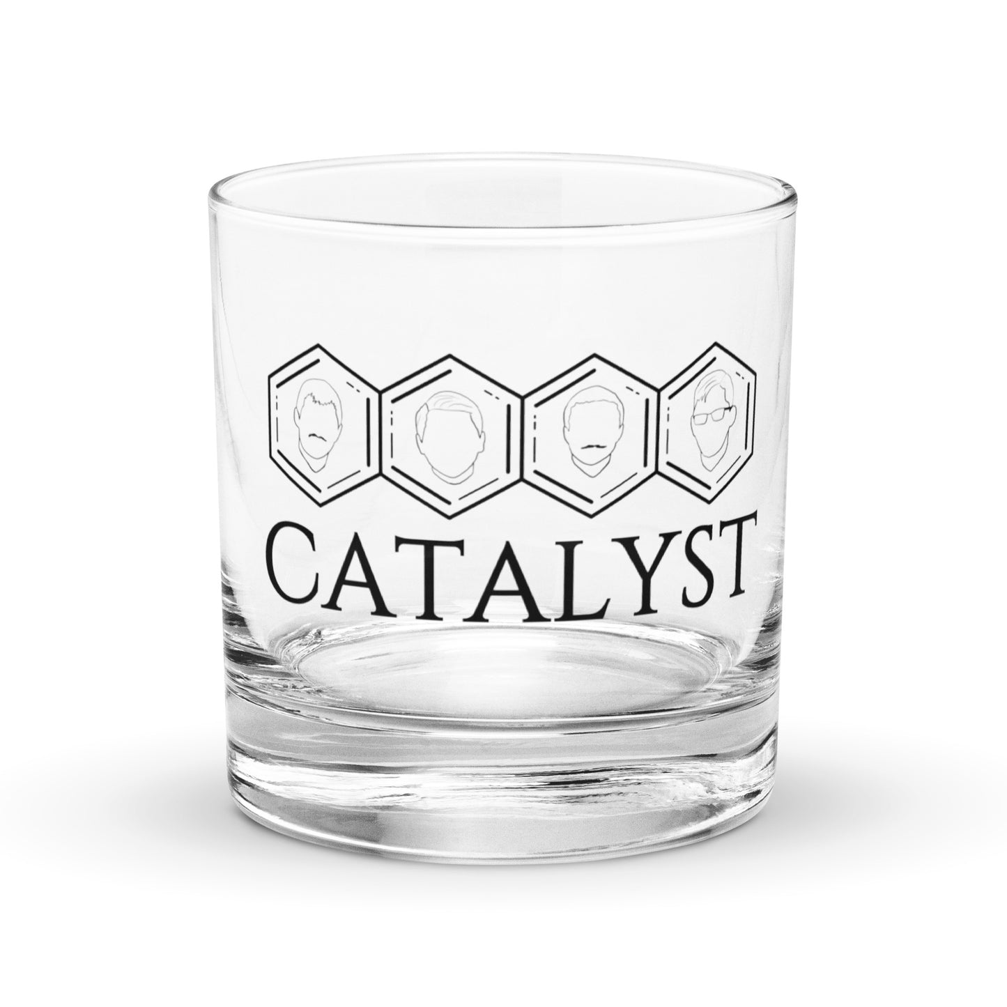 Catalyst - Printed Rocks glass