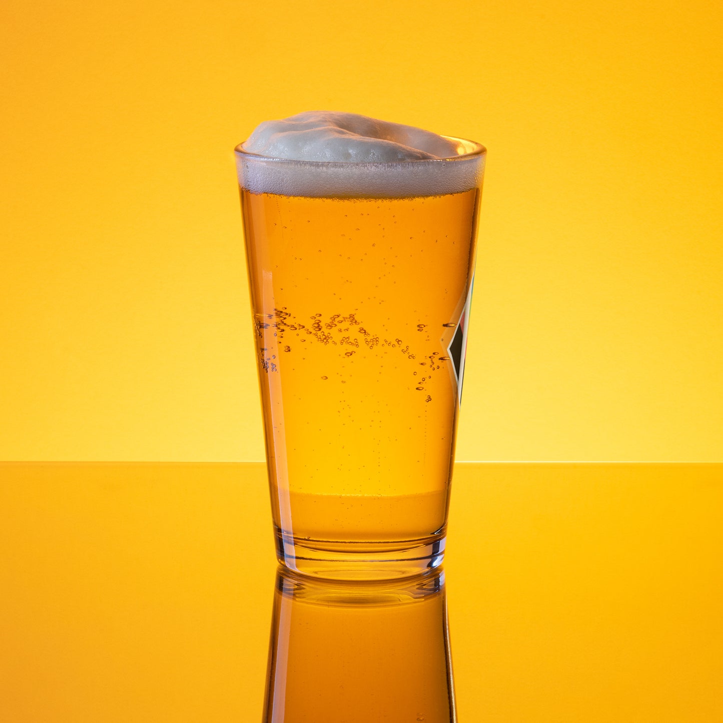 Prism Shaker pint glass