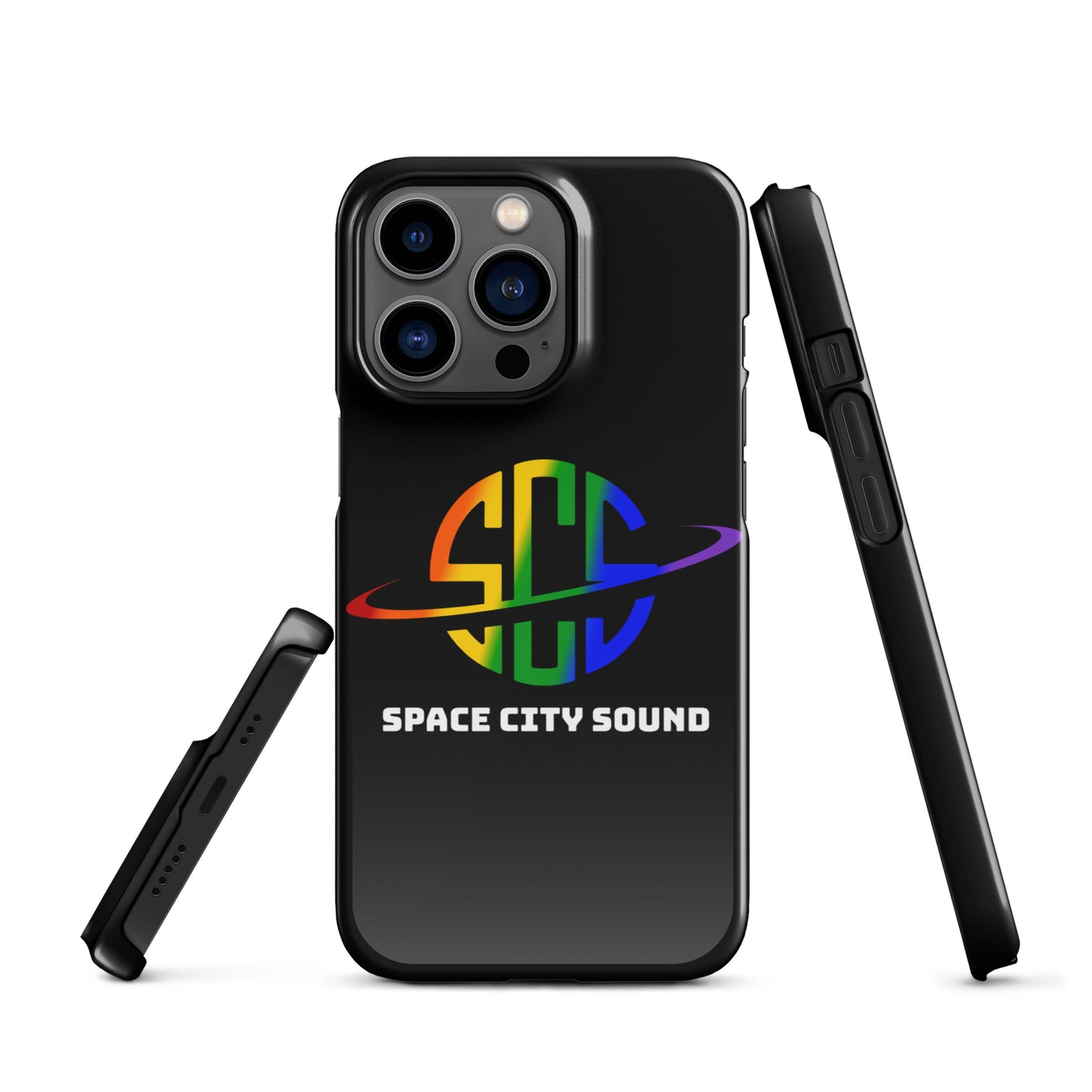 Space City Sound - Printed Rainbow Pride Snap case for iPhone®