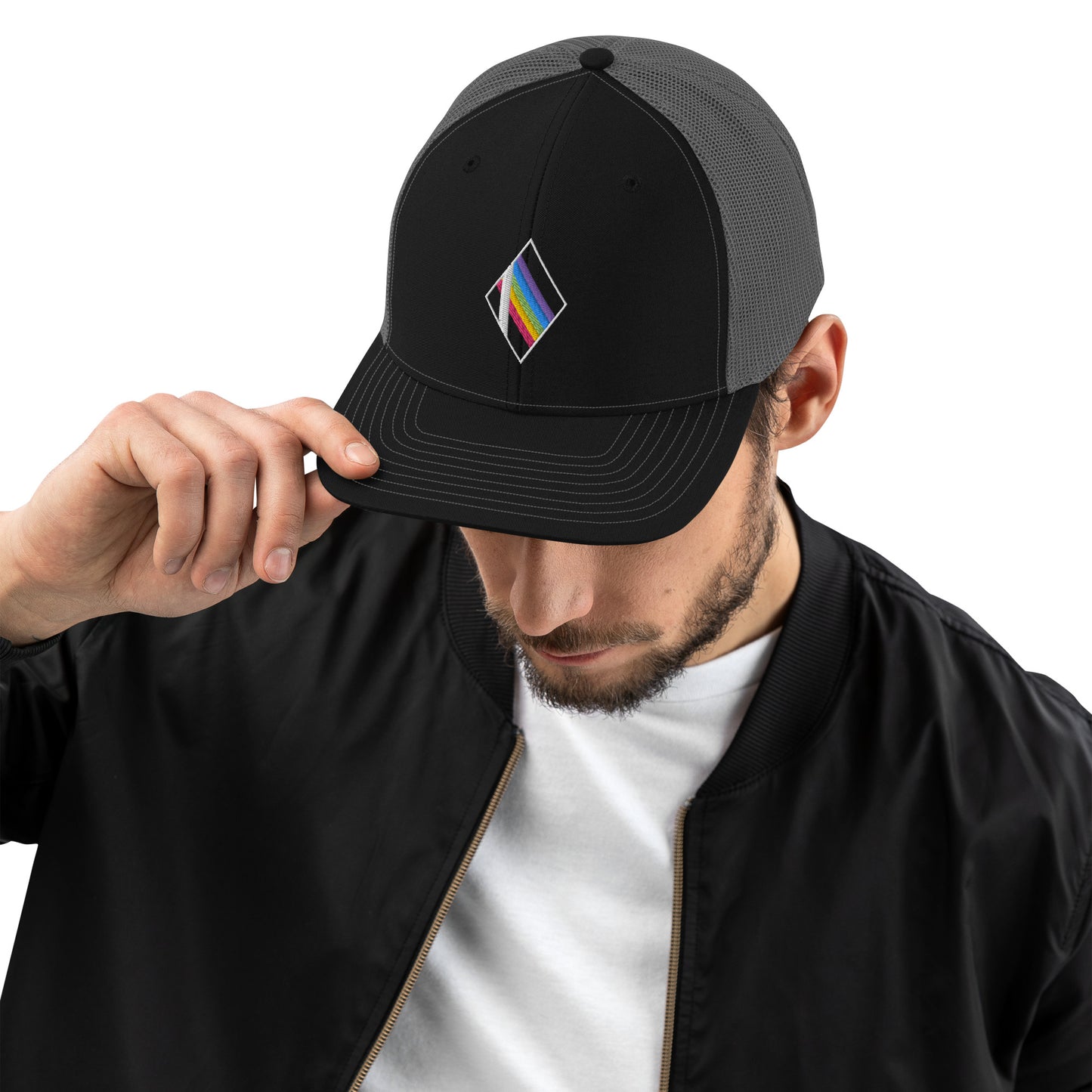 Prism - Embroidered Trucker Cap