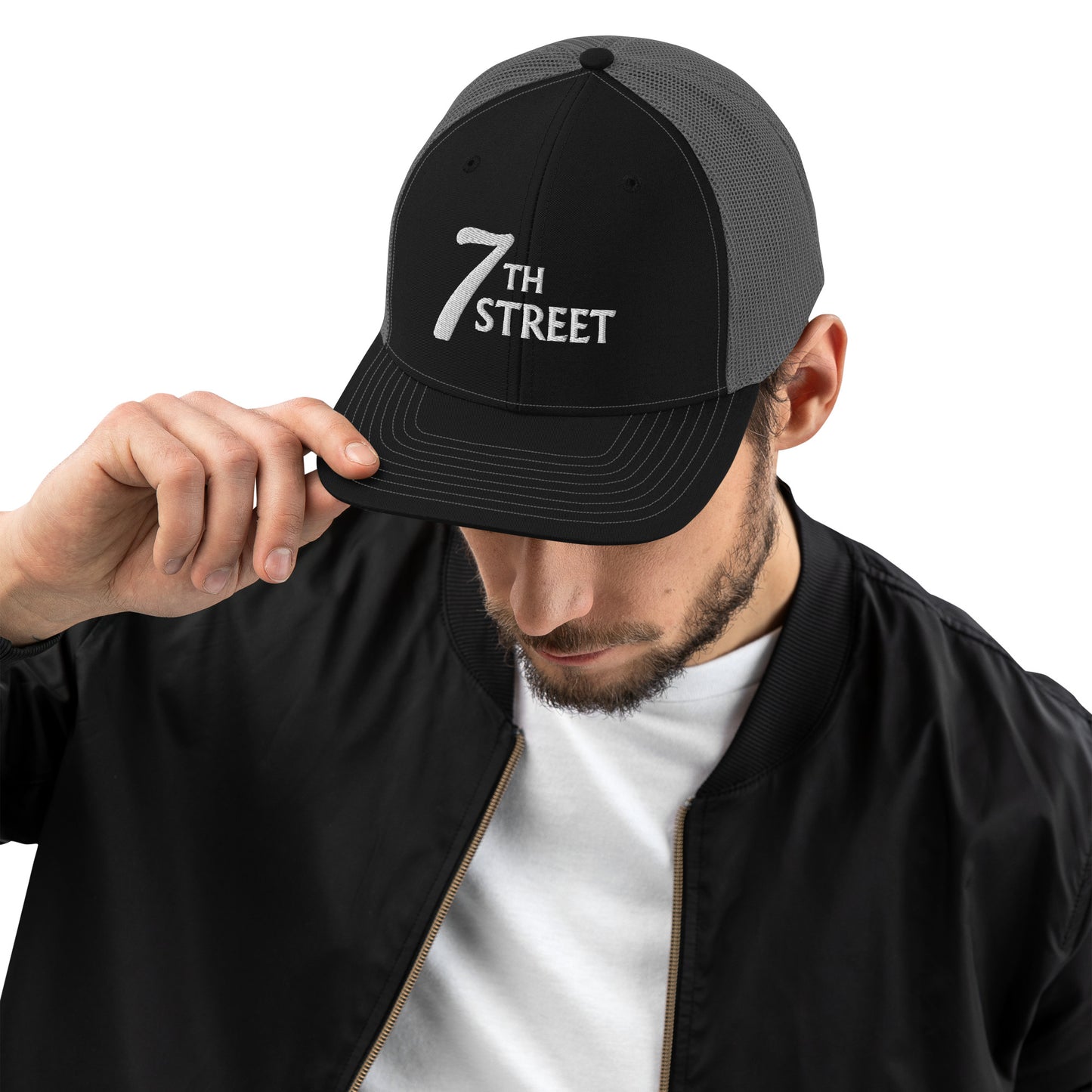 7th Street - Embroidered Trucker Cap