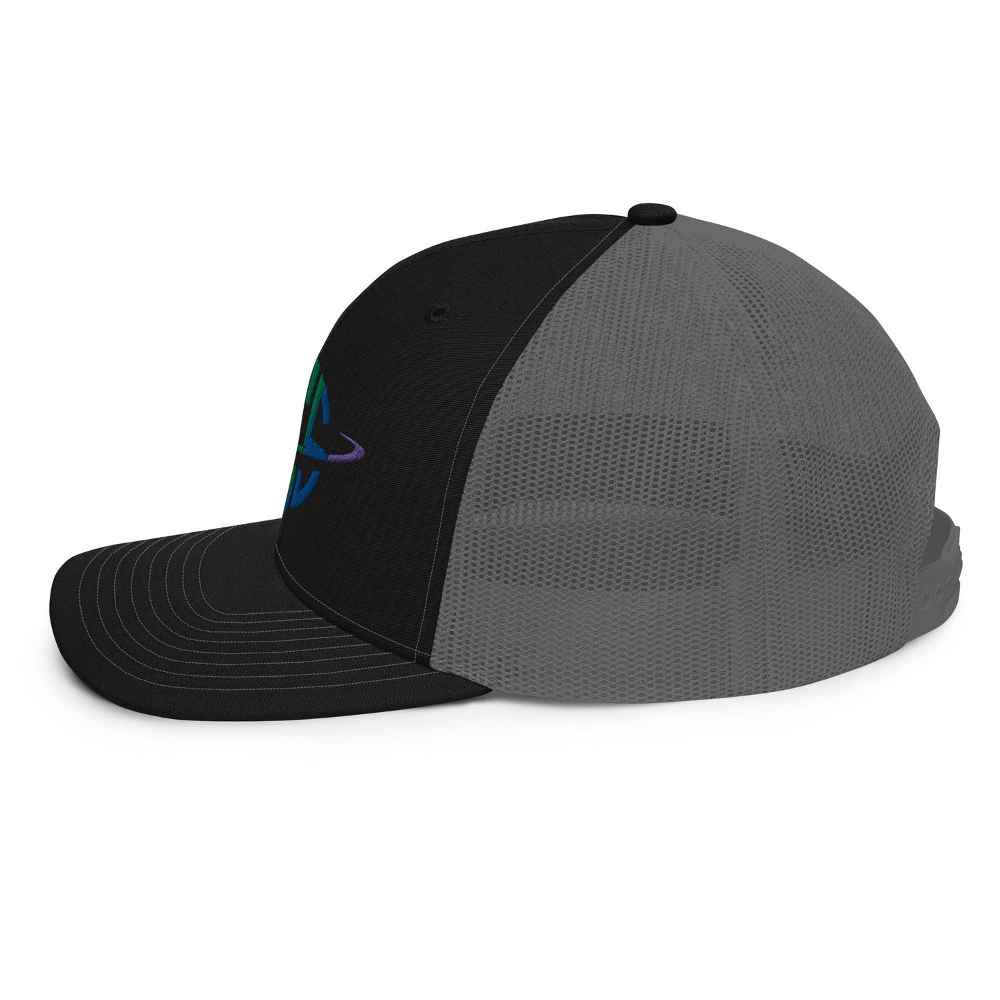 Space City Sound - Rainbow Pride logo - Embroidered Trucker Cap