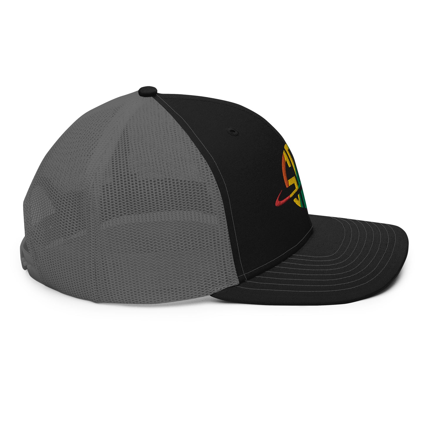 Space City Sound - Rainbow Pride logo - Embroidered Trucker Cap