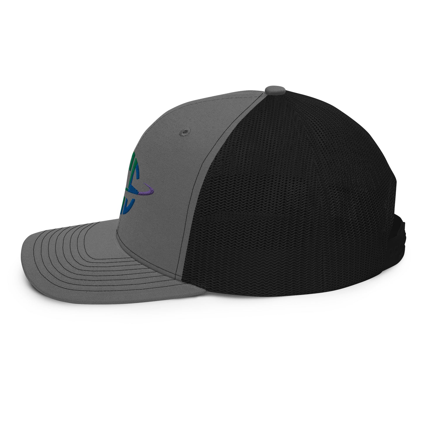 Space City Sound - Rainbow Pride logo - Embroidered Trucker Cap