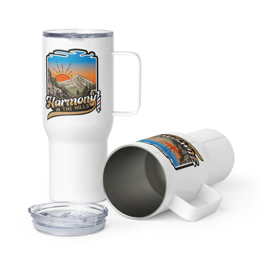 Harmony in the Hills - Travel mug with a handle