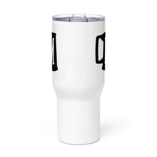 Mugshot - Printed Travel mug with a handle