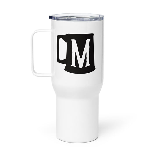 Mugshot - Printed Travel mug with a handle