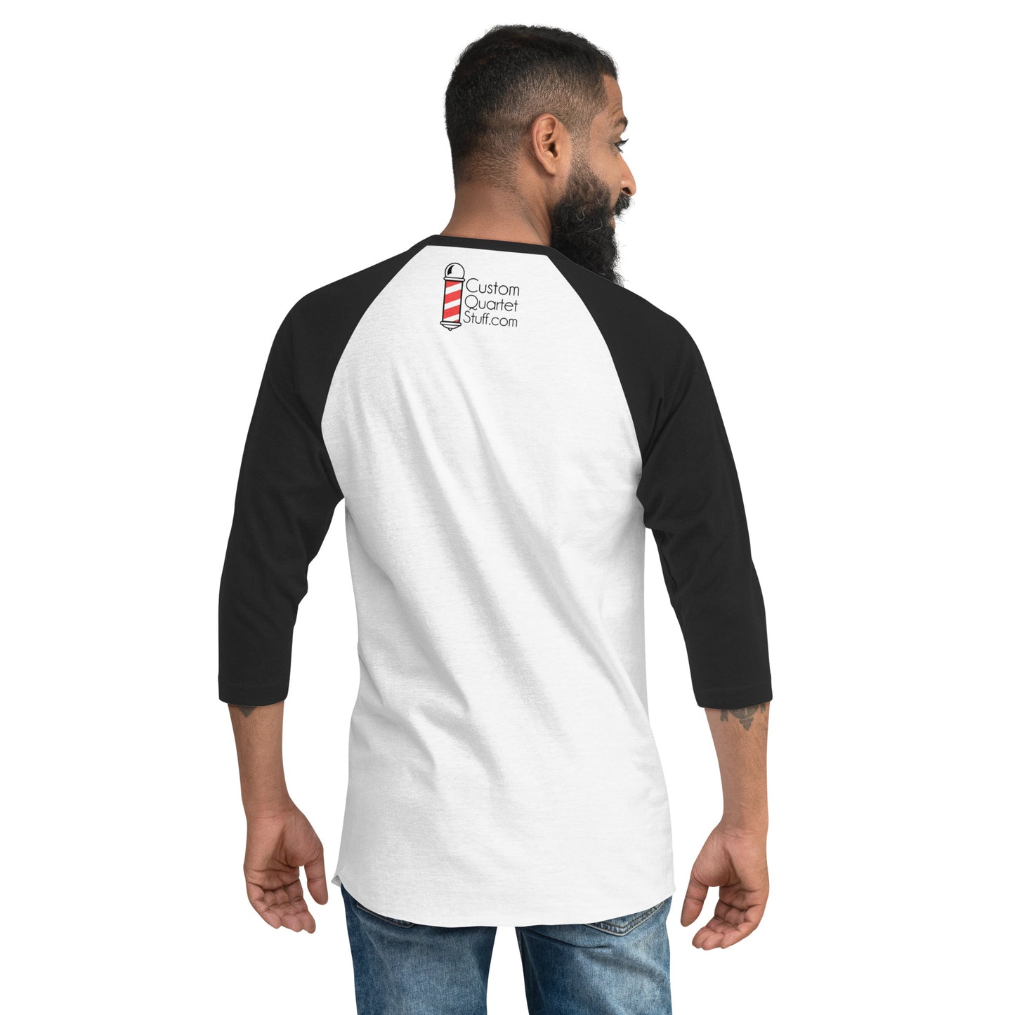 The Core - Printed 3/4 sleeve raglan shirt