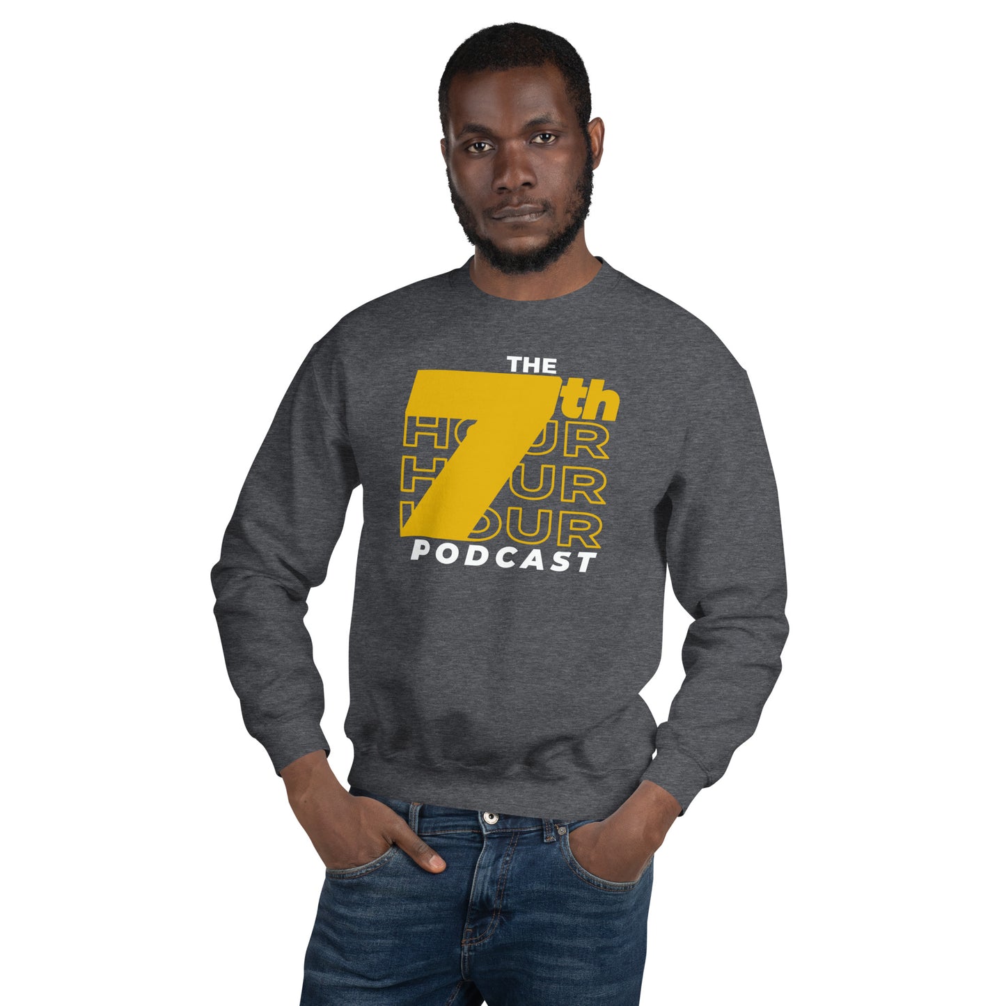 7th Hour Podcast - Printed Gildan Unisex Sweatshirt