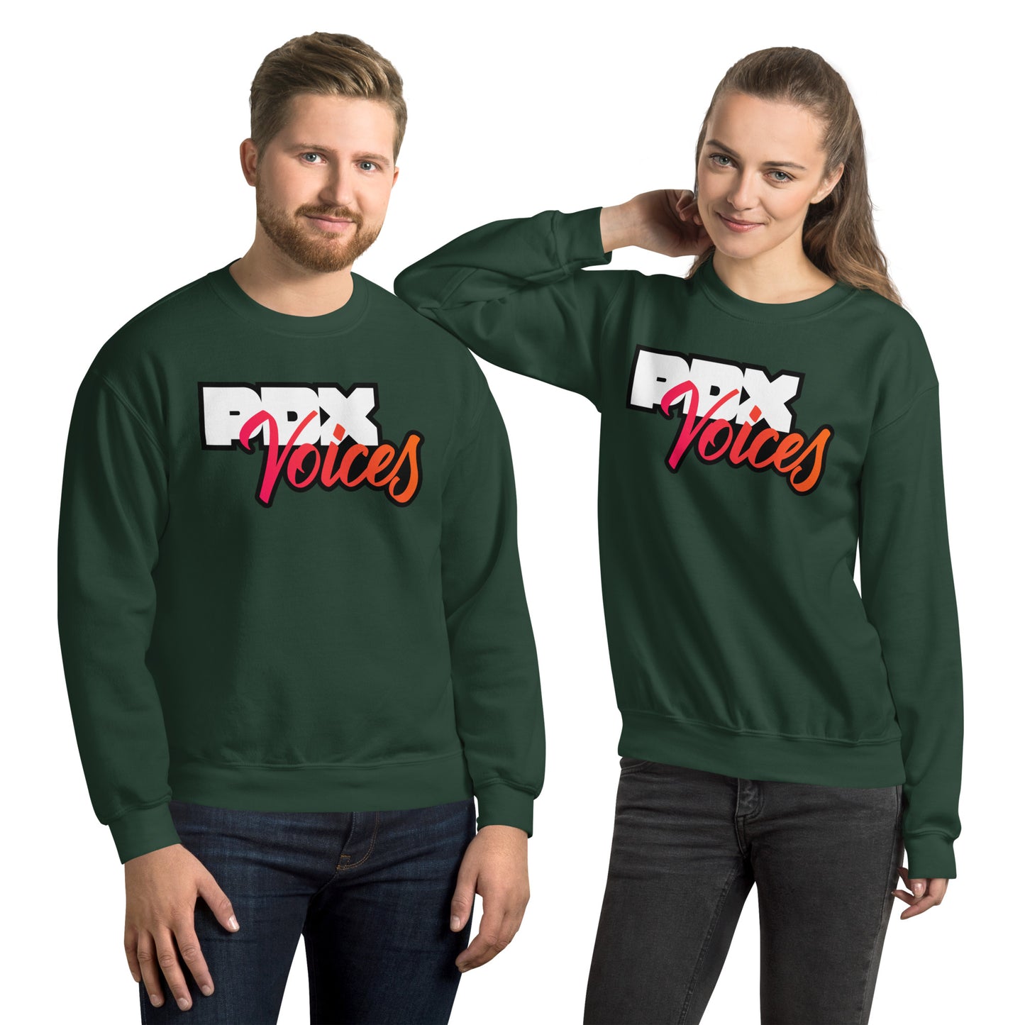 PDX Voices - Printed Unisex Sweatshirt