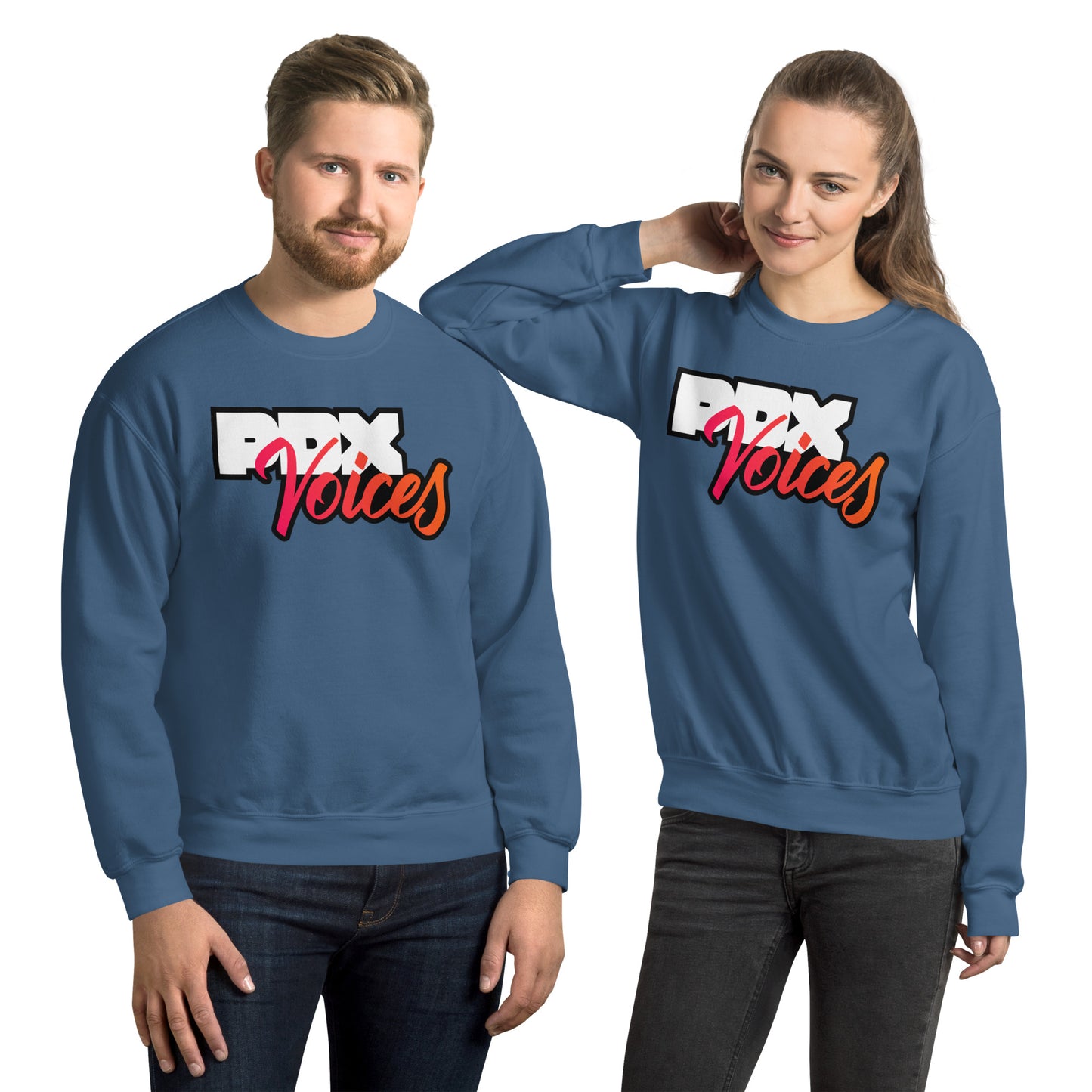 PDX Voices - Printed Unisex Sweatshirt