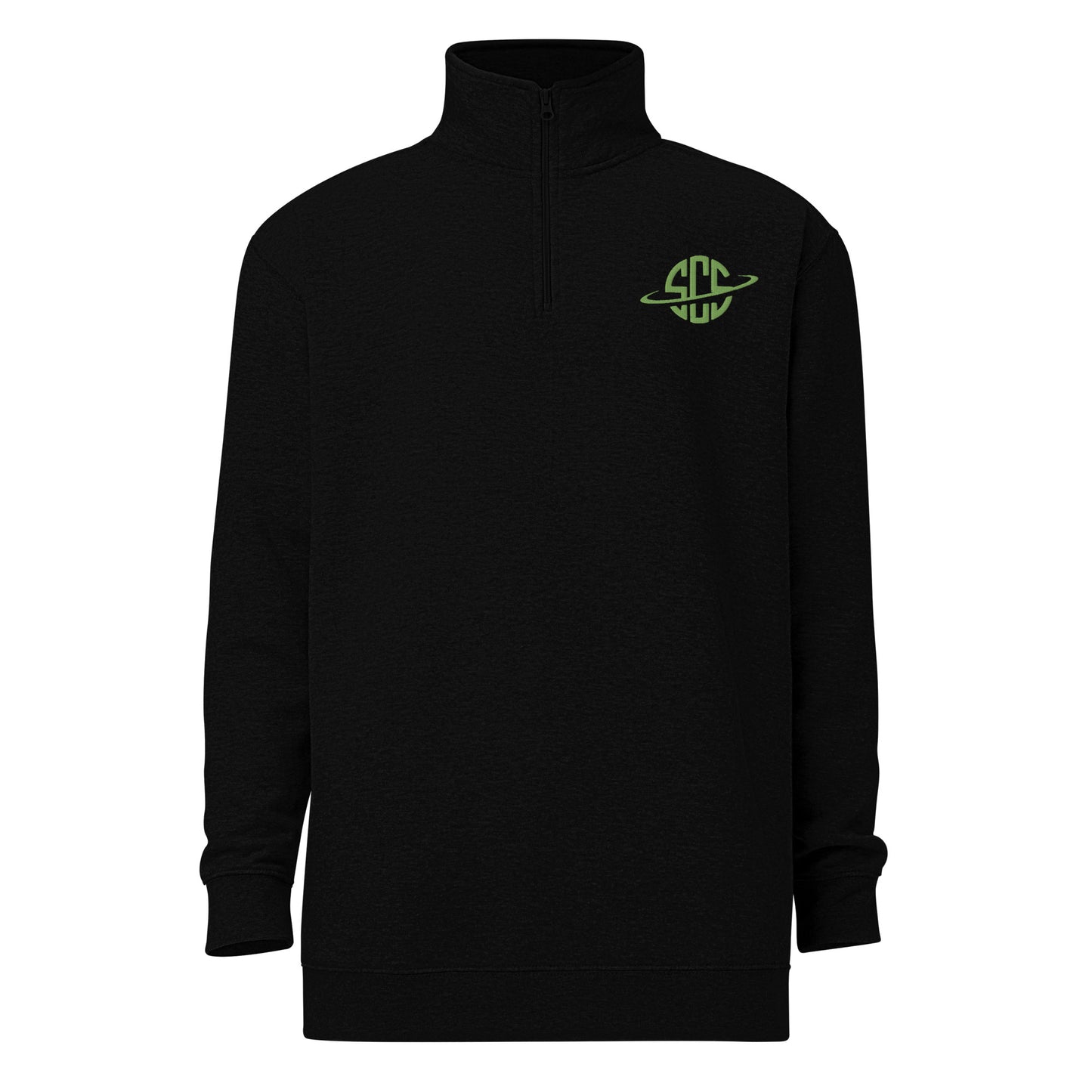 SCS - Embroidered Unisex fleece pullover