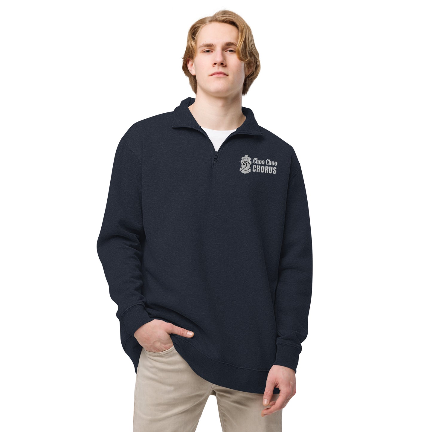 Choo Choo Chorus - Embroidered Unisex fleece pullover