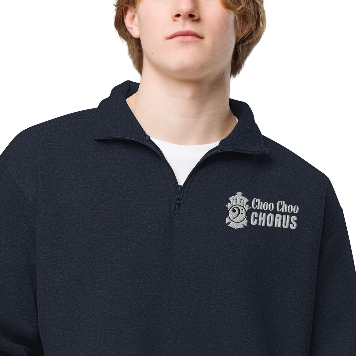 Choo Choo Chorus - Embroidered Unisex fleece pullover